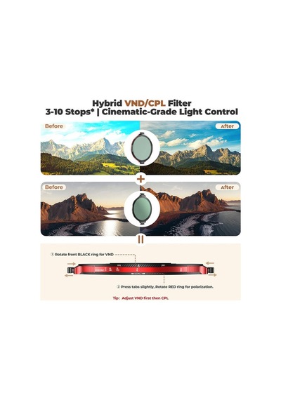 Freewell Fw-l1-mega Real Lockıng Varıable Nd/cpl Filter