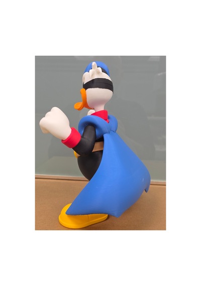 Phantom Duck Figür 20cm-3d Baskı-kolleksiyonluk Biblo