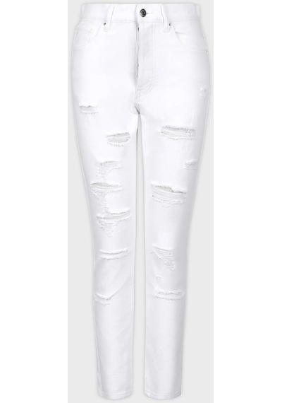 Armani Exchange Kadın Kot Pantolon 3dyj51 Y1hrz 1100 Beyaz