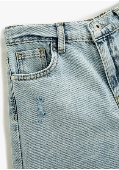 Koton Kot Pantolon Beli Lastikli Cepli Düz Paça - Boyfriend Jean Lıght Indıgo 3skg40011ad 3SKG40011ADLIN Açık Mavi Koton Kot Pantolon Beli Lastikli Cepli Düz Paça - Boyfriend Jean Lıght Indıgo 3skg40011ad 3SKG40011ADLIN Açık Mavi