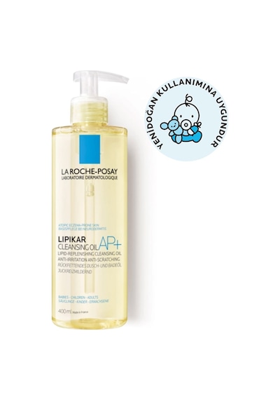 La Roche Posay Lipikar Cleansing Oil Ap+ Vücut Yıkama Yağı 400 ML