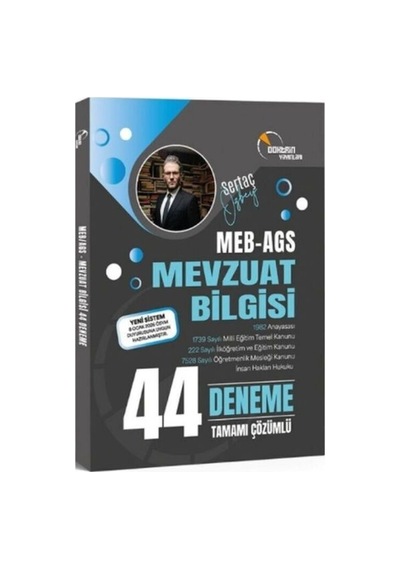 Doktrin Yayınları Meb Ags Mevzuat Bilgisi 44 Deneme