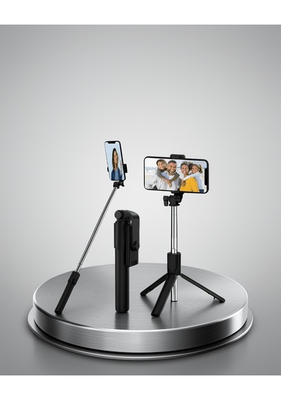Bluetooth Selfie Çubuğu 360 Dönebilen Xuczzzselfieçubuğu-1
