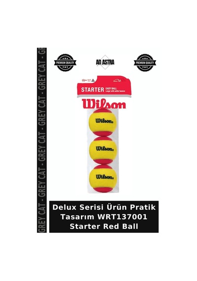 Delux Serisi Ürün Pratik Tasarım Wrt137001 Starter Red Ball