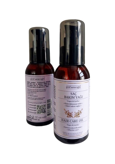 Prof Saraçoğlu Argan & jojoba Saç Bakım Yağı 100 ML