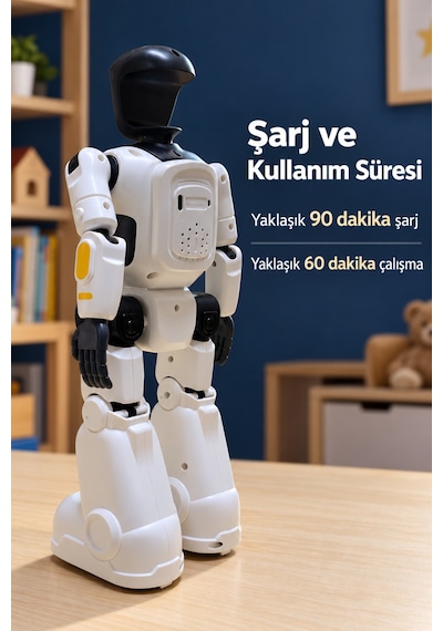 Uzaktan Kumandalı Robot Oyuncak Dans Ve Şarkı Modlu Tkndy-bsva4969 Belirtilmemiş
