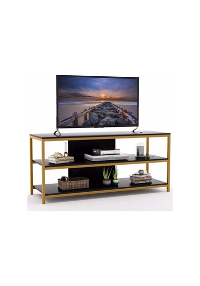 Zizuva Tasarım Gold Ev Ve Ofis Tv Sehpası