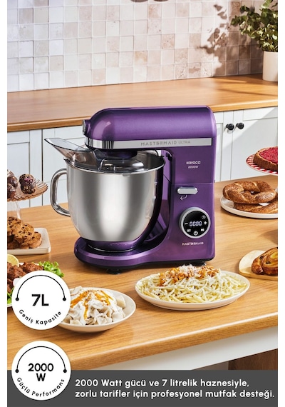 Karaca Mastermaid Chef Ultra D2000 W Dijital Ekranlı Hamur Yoğurma Makinesi