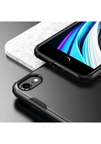 Apple Uyumlu iPhone Bikapak Elıt Mıst 7 8 se Opak Kırmızı Kapak