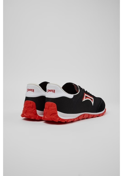 Camper Drift Walk Erkek Çok Renkli Tekstil Ve Nubuk Deri Spor Ayakkabı-15181 Siyah