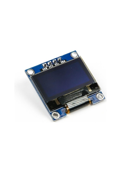 0.96 inç 128x64 SSD1306 12864 4 Pin I2C OLED Ekran Modülü (Sarı/Mavi)