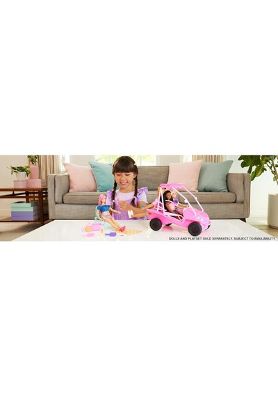 Barbie Mysteries: Beach Detectives Oyun Seti, Oyuncak Plaj Arabas