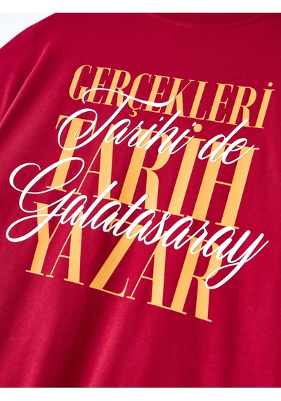 Gsstore Galatasaray Erkek T-shirt E261075 Kırmızı