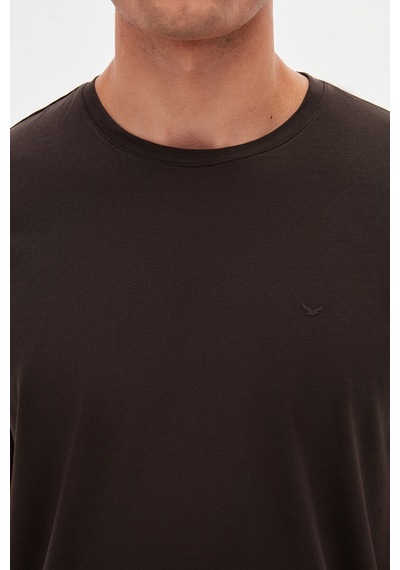 D's Damat Ds Damat Regular Fit Kahverengi Düz Nakışlı %100 Pamuk T-shirt 4hc140632006m Kahve D's Damat Ds Damat Regular Fit Kahverengi Düz Nakışlı %100 Pamuk T-shirt 4hc140632006m Kahve