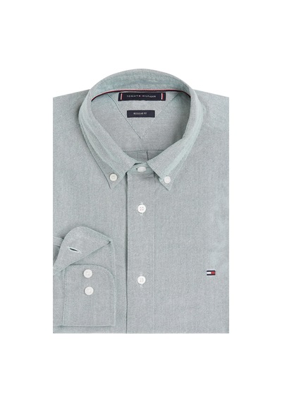 Tommy Hilfiger Erkek Solıd Herıtage Oxford Rf Gölek Yeşil Green