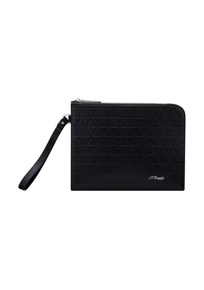 S.t. Dupont Firehead Siyah Deri Portföy Cüzdan 160012