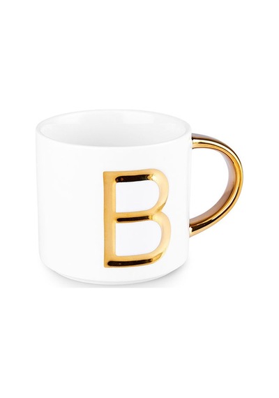 Karaca B Harfli Kupa 400 Ml Beyaz