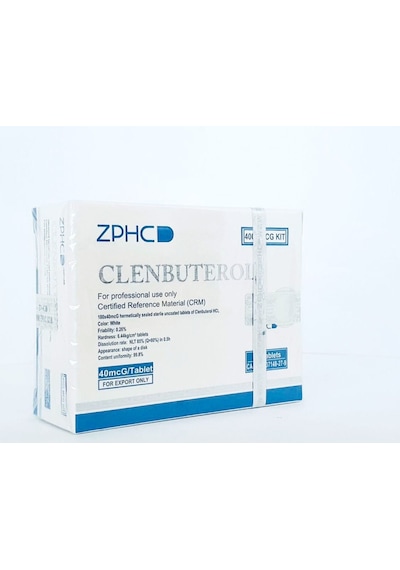 Zphc Clenbuterol 40 Mcg 100 Tablet