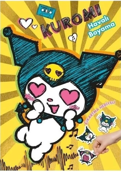 Kuromi Havalı Boyama Kitabı