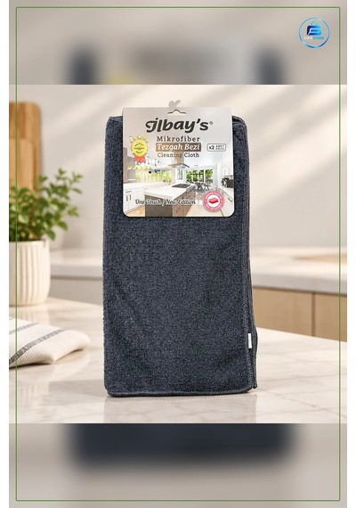 Mikrofiber Tezgah Bezi 2 Adet Mutfak Tezgahı Yüzey Temizleme Gere Çok Renkli