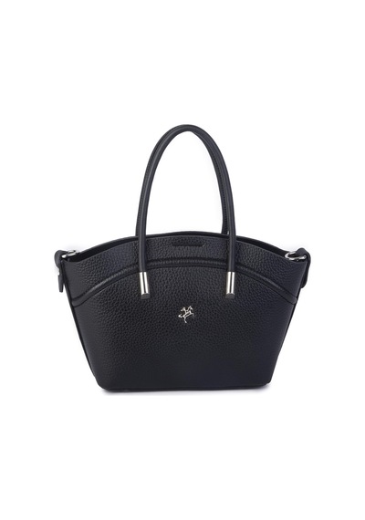 Nas Bag Kadın Mini Sepet Çanta El Ve Çapraz Çanta Siyah Lopez 20x18cm Siyah