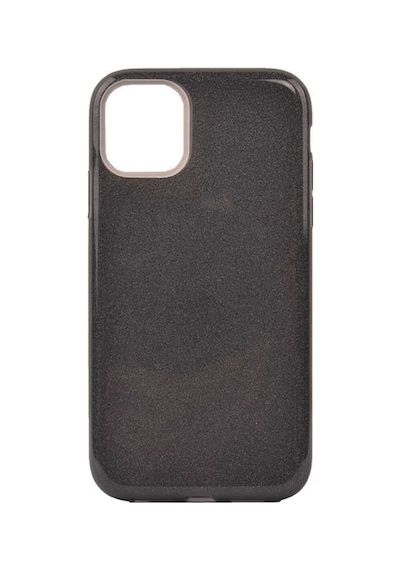 Apple Uyumlu iPhone 11 Pro Max Kılıf Zore Shining Silikon-Siyah