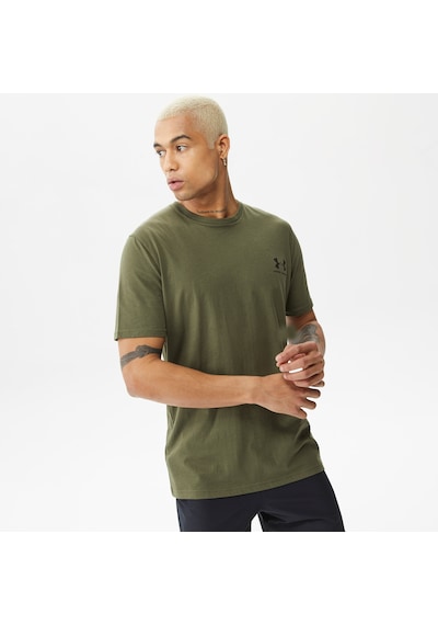 Under Armour Sportstyle Lc Ss Erkek Haki T-shirt 1326799