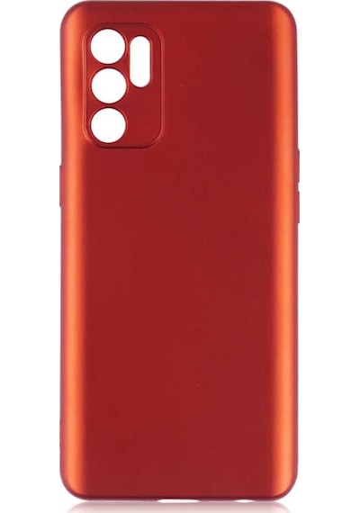 Oppo Reno 6 4G Kılıf Renkli Korumalı Premier Mat Silikon  (526364786)