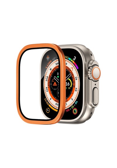 Apple Uyumlu Watch  Ultra 1 / 2 / 3   49mm Safir Titanyum Saat Ekran Koruyucu