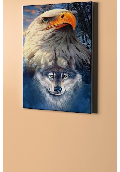 Webstyle Sayılarla Boyama Seti Kasnaklı Rüyalarda Yaşamak 50 X 65 Cm