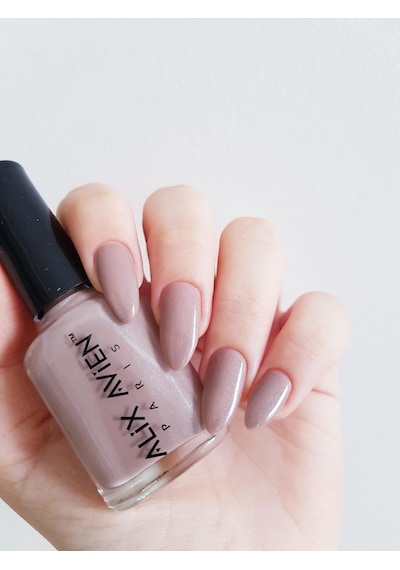 Alix Avien Nude Kahve Oje 86 Yüksek Pigmentli Uzun Süreli Kalıcılık Hızlı Kuruma Nail Lacquer 86