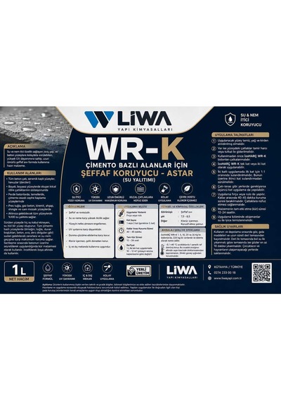 Wr-k Şeffaf Su Yalıtım