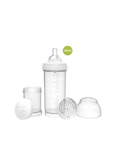 Anti-kolik Bebek Biberonu Beyaz 2+ Ay 260 Ml