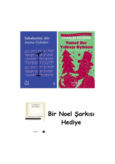 Everest Açıkhava 1 - Sabahattin Ali Seçme Öyküler + Tuhaf Bir Yılbaşı Öyküsü + Bir Noel Şarkısı
