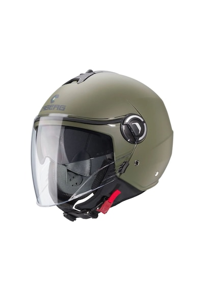 Caberg Riviera V4 Güneş Vizörlü Yarım Açık Motosiklet Kaskı Yeşil