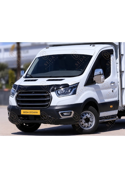 Transit Krom Ön Panjur + Panjur Çerçevesi İnce Model + Sis Çerçevesi 2019 Ve Sonrası Set P. Çelik
