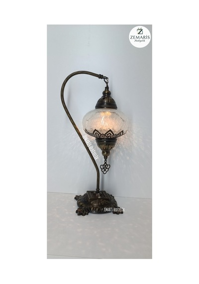 Şarjlı Masa Lambası Abajur Kuğu Beyaz - 820082791 Beyaz