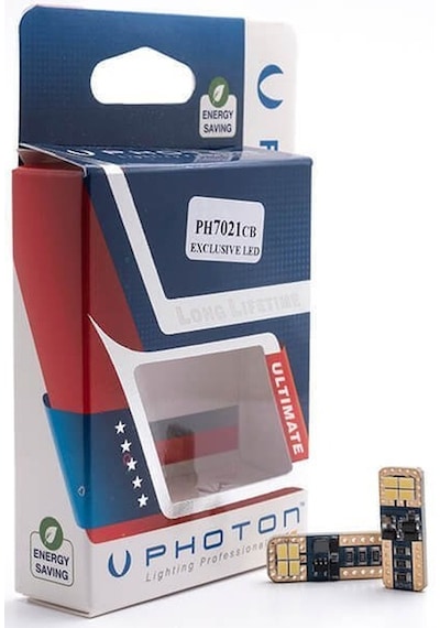 Photon W5W T10 Ph7021 Can-Bus Özel Plaka Led