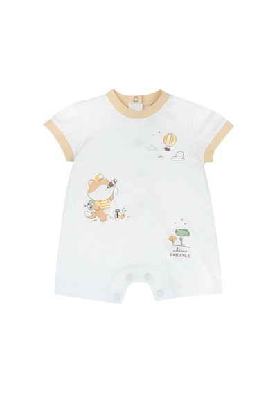 Chicco Kız Bebek Kısa Tulum 09102091000000 000033 Beyaz
