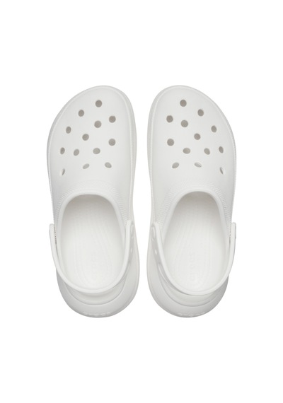 Crocs Classic Crush Clog Kadın Platform Terlik 207521-100 Beyaz