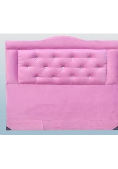 Bengi Ticaret Dk El Yapımı Tay Tüyü Kumaş Tek Kişilik Başlık Pembe 90