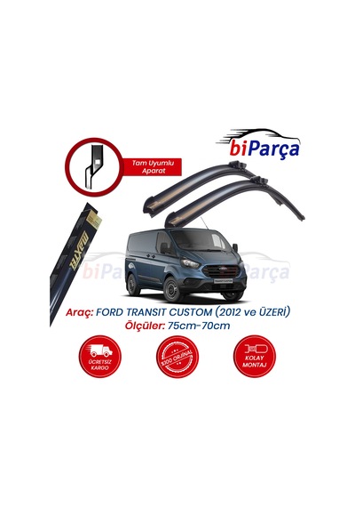 Ford Transit Custom Maxtel Muz Silecek Takımı 2012 ve Üzeri