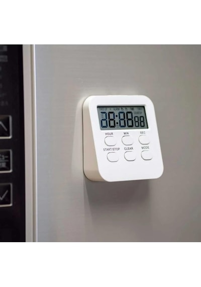 Mr Alarmlı Dijital Öğrenci Sınav Masa Kronometresi 24 Saat Geri Sayım Timer, 2 Kademeli Alarm
