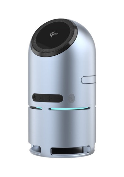 Piili Robotic P-wrl4 3'ü 1 Arada 15w Magsafe Kablosuz Şarj İstasyonu & Bluetooth Hoparlör Otomatik