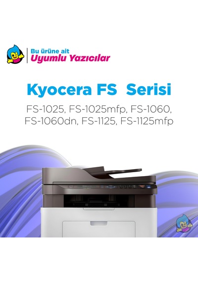 Kyocera Uyumlu Tonermax Tk-1120 Toneri 4'lü Paket / Fs1060 / Fs1125 / Fs1025