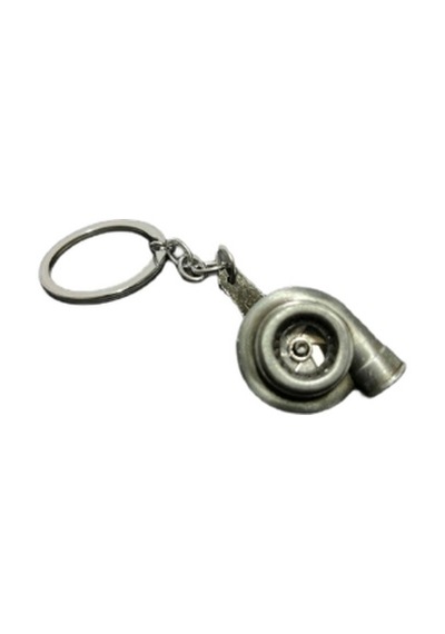 Turbo Metal Anahtarlık Gri