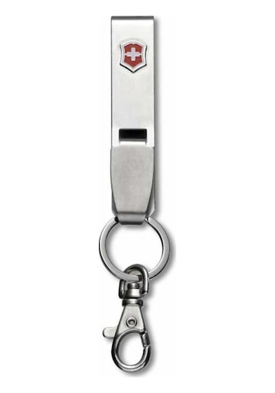 Victorinox Vt 4.1858 İsviçre Çelik Anahtarlık Çelik Kemere Takılı Gümüş