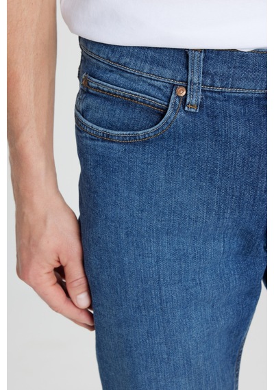 Lee Pamuk Loose Fit Rahat Kesim Jean Kot Denim Pantolon Çok Renkli