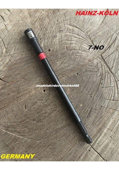 Köln 15cm 7 Lokma Bits Lokma Uç Uzun Somun Sıkma Ucu Manyetik Lokma Ucu 7mm