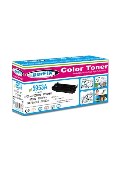 Pfx Pf Q5953a 4700-643a Kırmızı Toner 10k